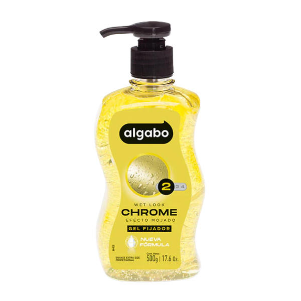Algabo Gel Chrome Ef Mojado 500g