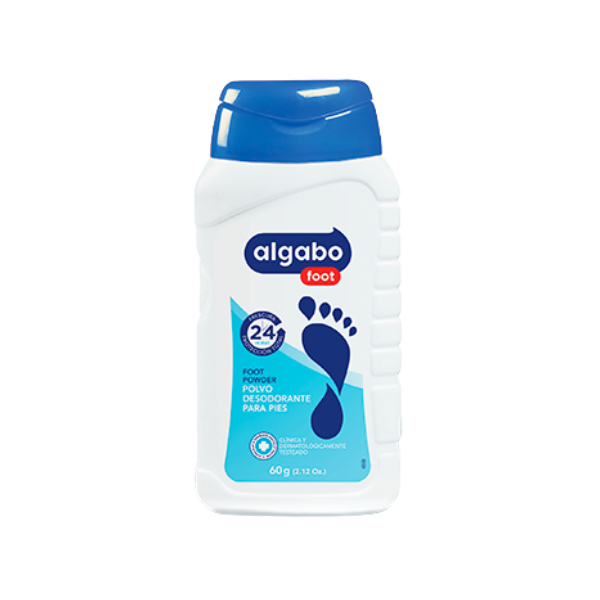 Algabo Talco Pedico Azul 60g