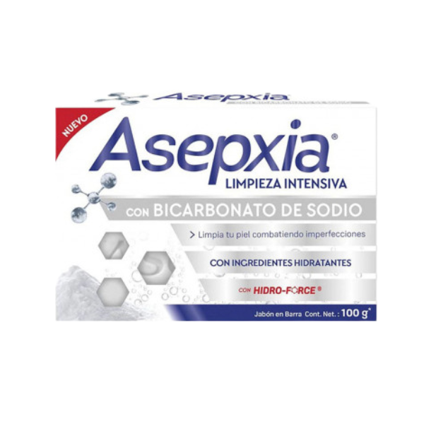 Asepxia Jabon C/ Bicarbonato 100g