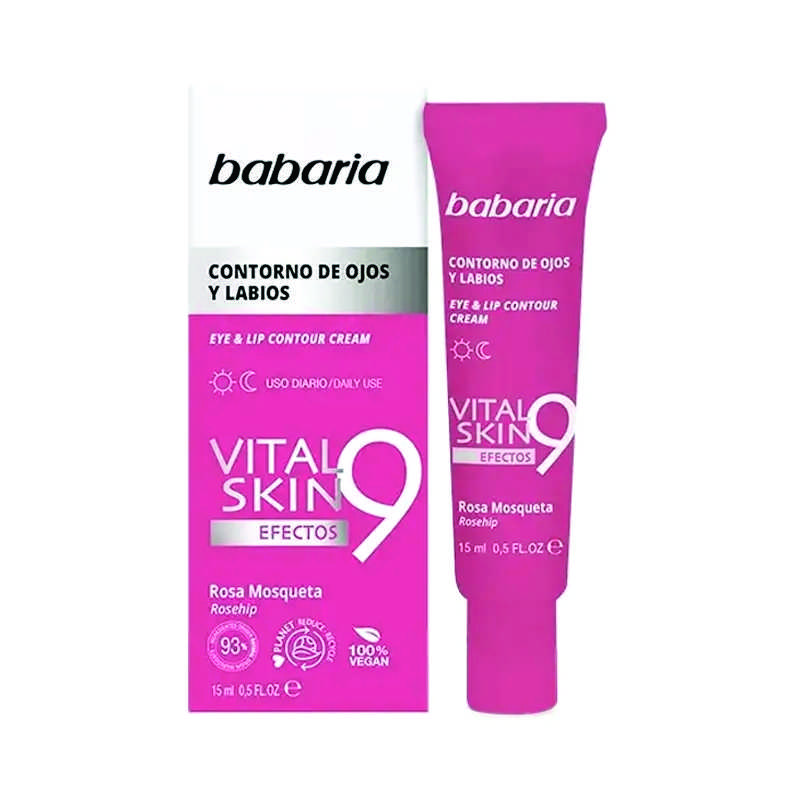 Babaria Contorno Ojos/Lab Rosa Mosq 15ml