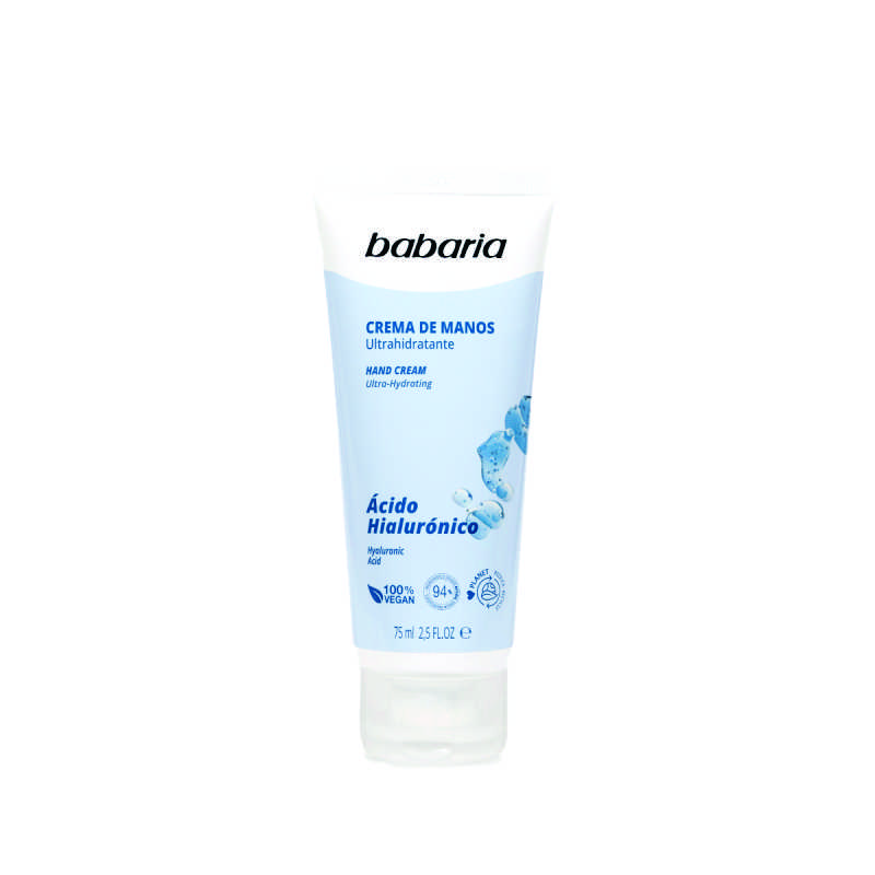 Babaria Cr P/ Manos Ac Hialu 75ml
