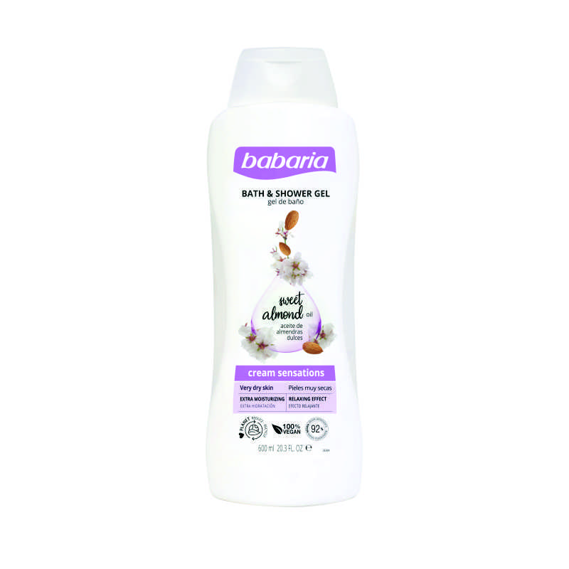 Babaria Gel De Baño Almendras 600ml