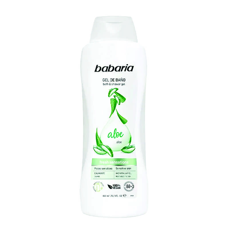 Babaria Gel De Baño Aloe 600ml