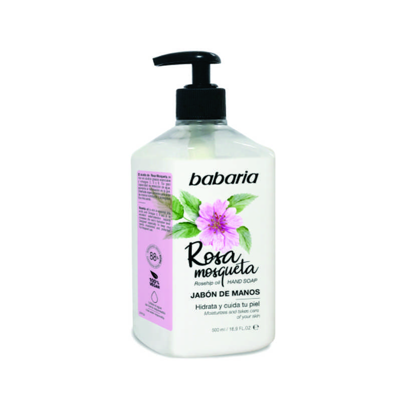 Babaria Jabon Liq Rosa Mosq 500ml