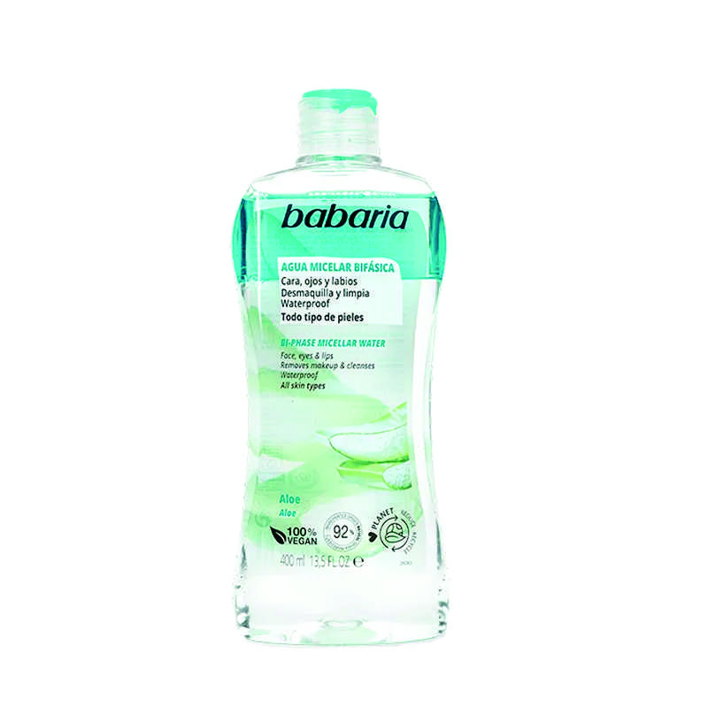 Babaria Agua Micelar Bif Aloe 400ml