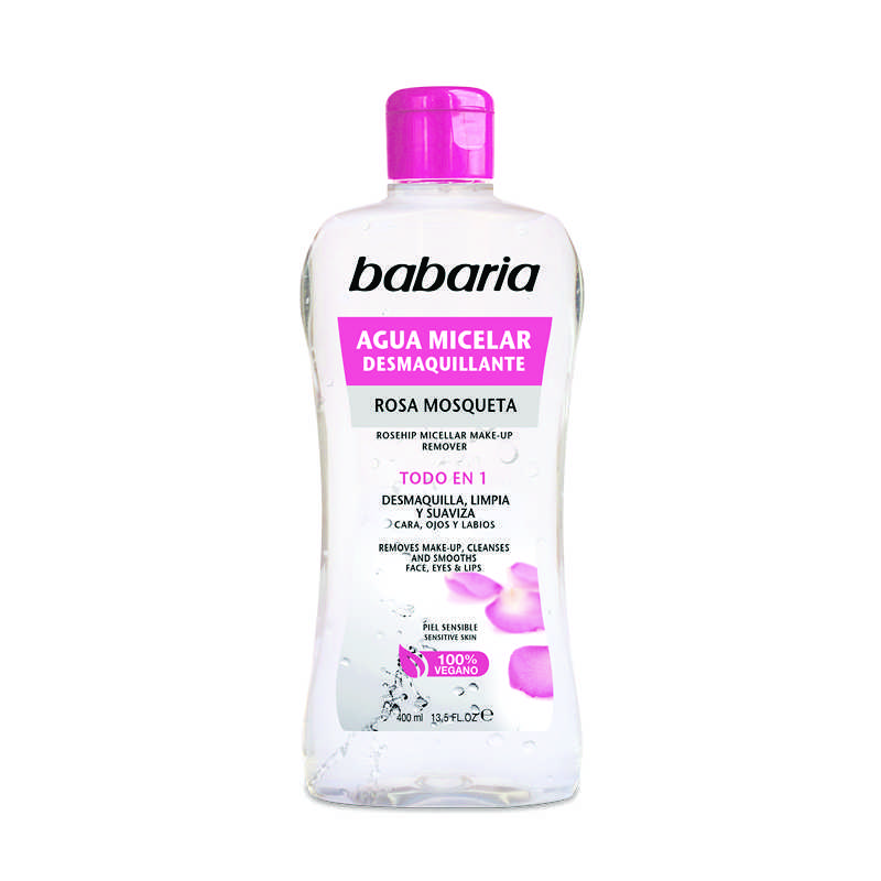 Babaria Agua Micelar Rosa Mosq 400ml