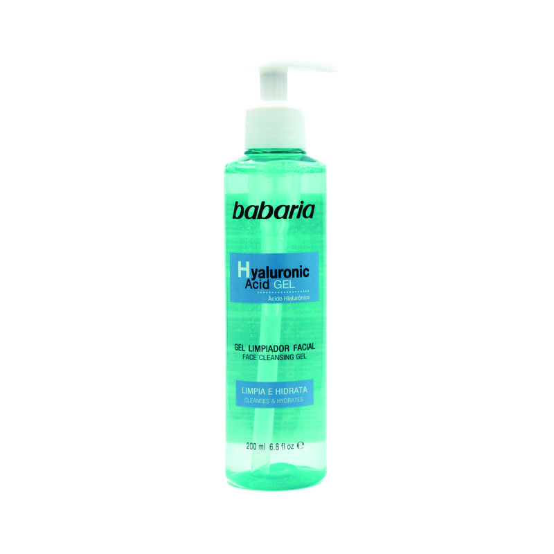 Babaria Gel Limpiador Facial Ac Hialuronico 200ml