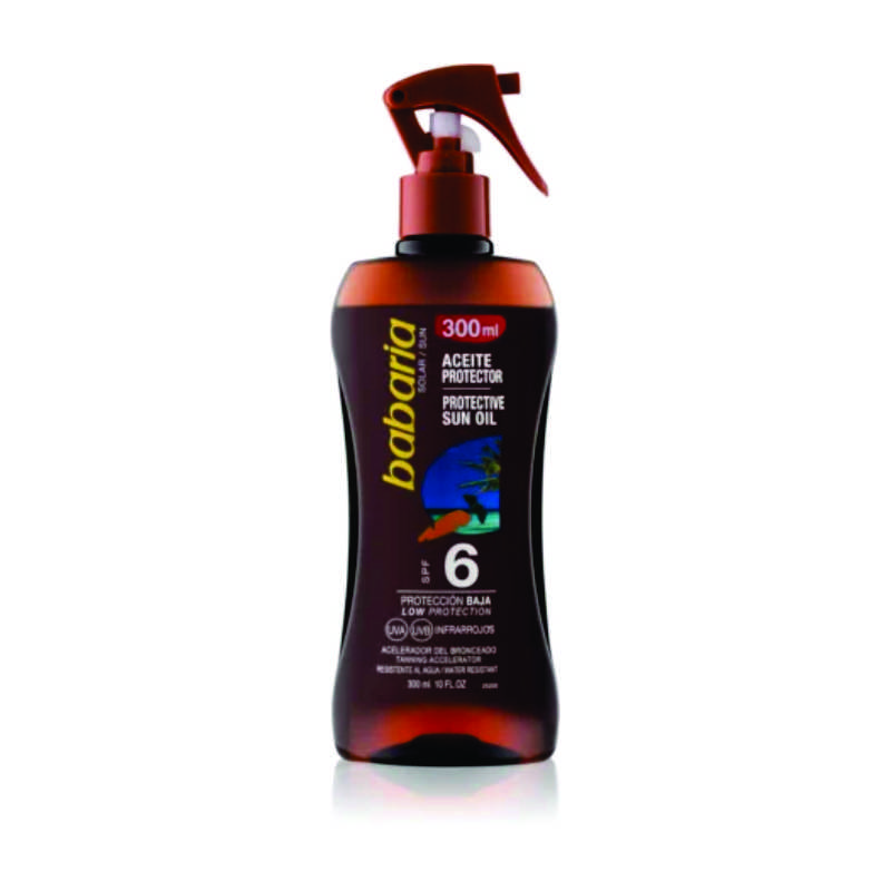 Babaria Aceite Bronc Spf6 300ml