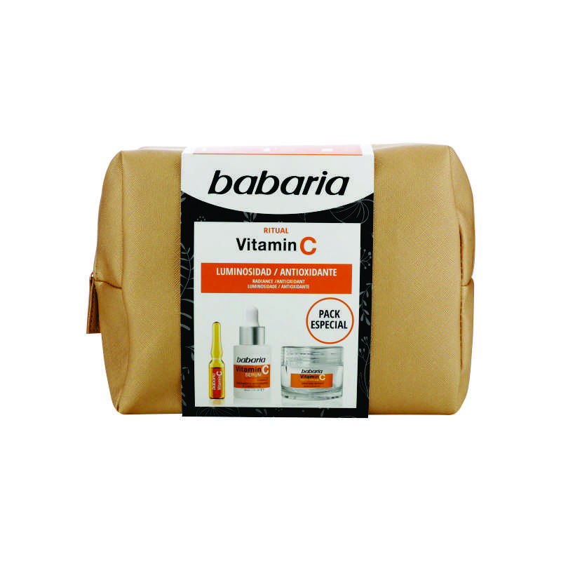 Babaria Kit Vitamin C Serum+Cr+Ampolla
