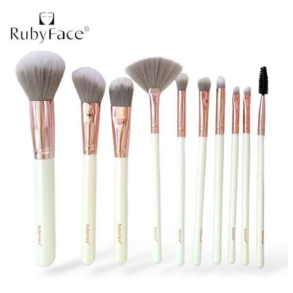 Rubyface Neceser Brilloso C/ Brochas *10u Ins064