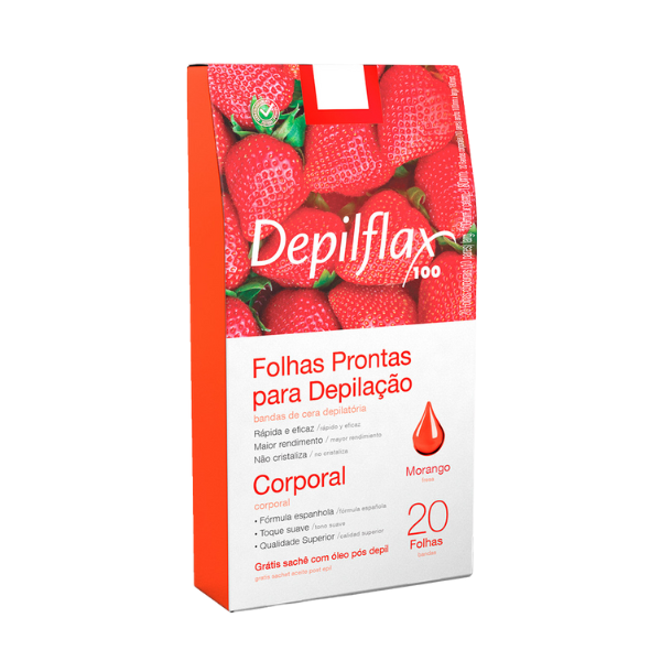 Depilflax Bandas Depil Corp Natural 20u