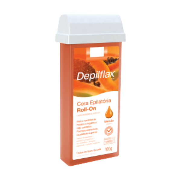 Depilflax Cera Dep Rollon Mamao 100g