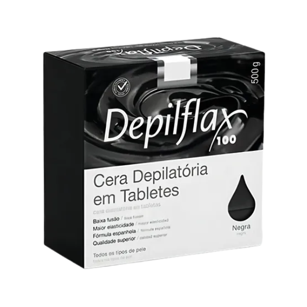 Depilflax Cera Depil Negra 500g