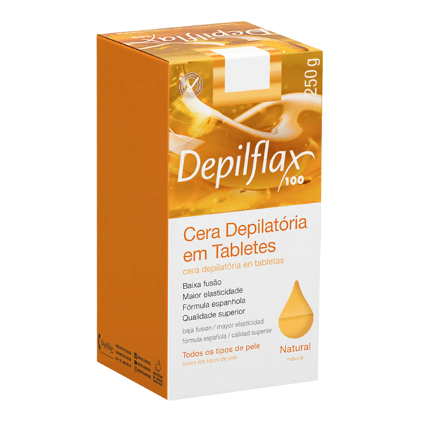 Depilflax Cera Tabletas Nat 250g