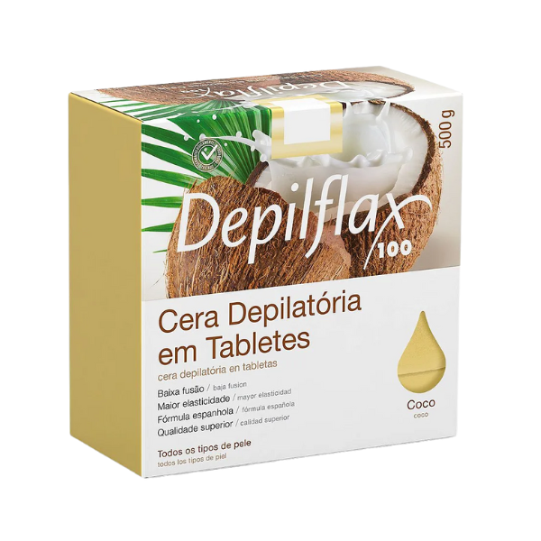 Depilflax Cera Tabletas Nat 500g