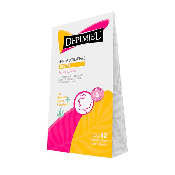 Depimiel Cera Banda Rostro 5 Gr