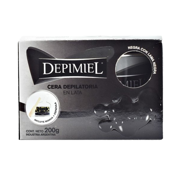 Depimiel Cera Dep Negra 200g