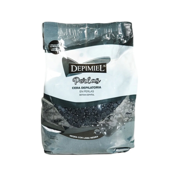 Depimiel Cera Perlas Negra 800g