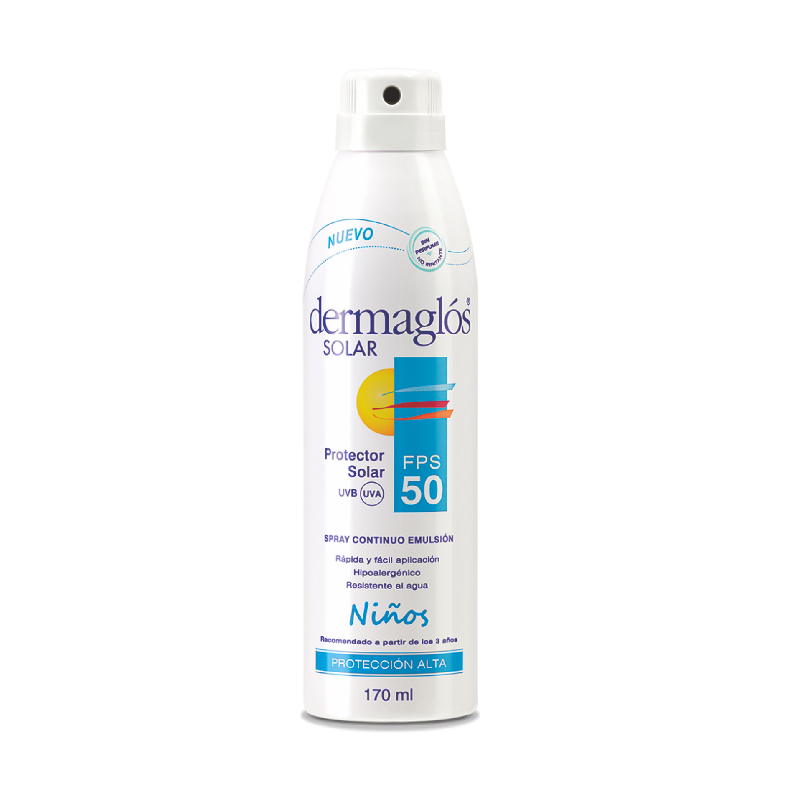Dermaglos Prot Aer Fps50 Niños 170ml
