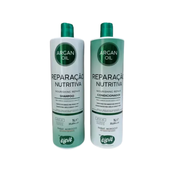 Eleve Argan Oil Kit Sh+Ac 1l