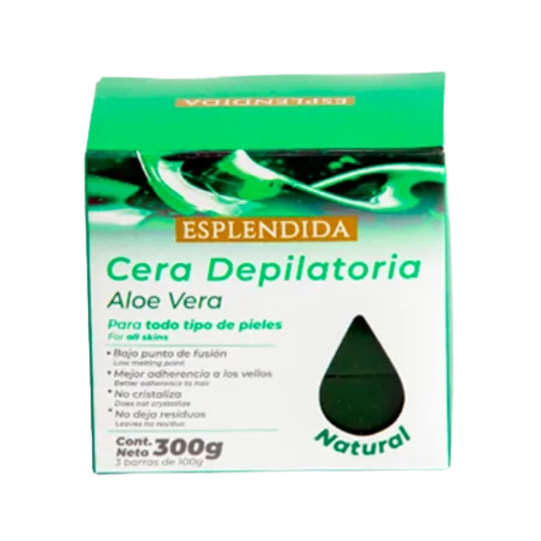 Esplendida Cera Depil Aloe 300g