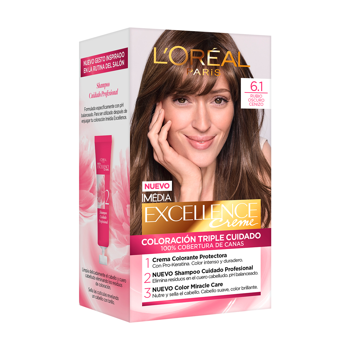 Excellence Creme Tinte Kit 6.1