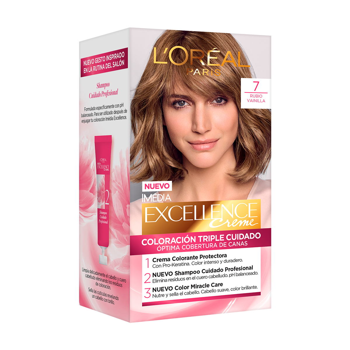 Excellence Creme Tinte Kit 7