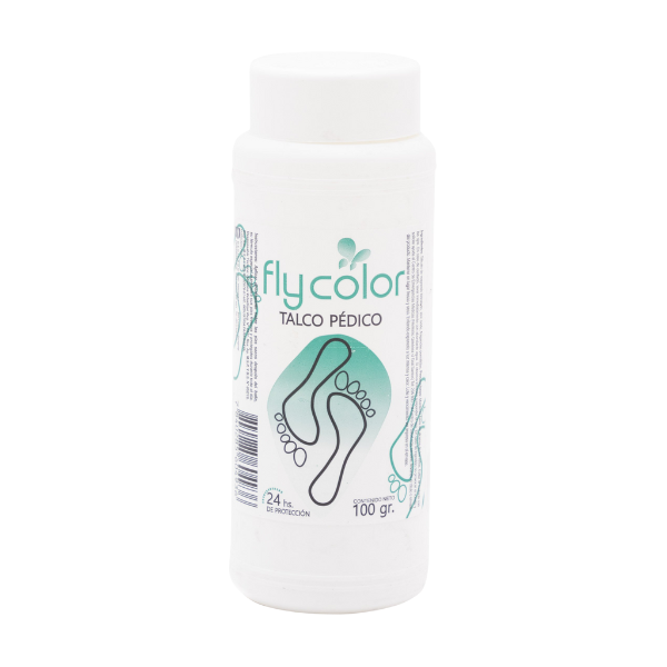 Fly Color Talco Pedico 100gr