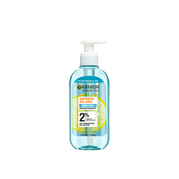 Garnier Gel Limpiador Aclara Anti Imperf 200ml