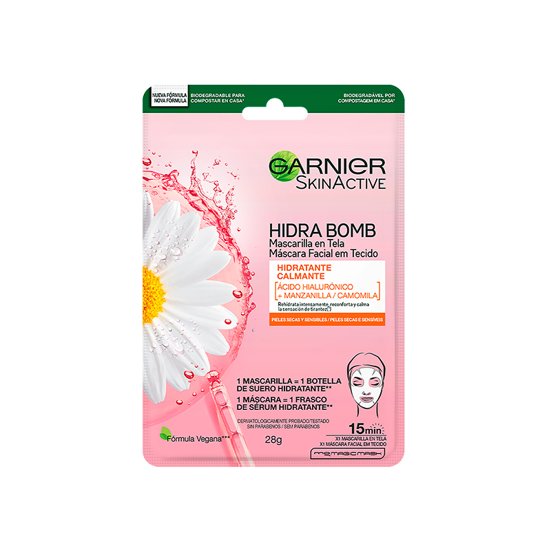 Garnier Masc Facial Hidra Bomb Calmante
