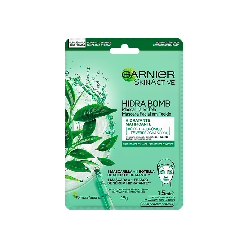 Garnier Masc Facial Hidra Bomb Matif