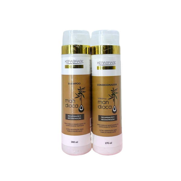 Kerabrasil Kit Sh+Ac Mandioca 300ml