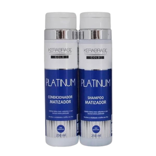 Kerabrasil Kit Sh+Ac Platinum 300ml