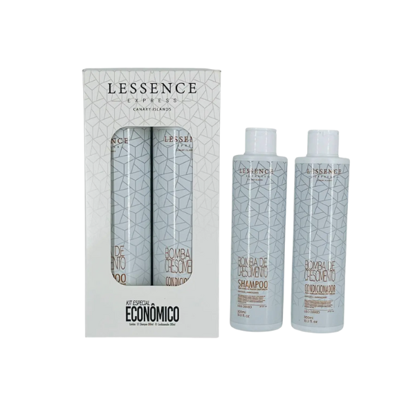 Lessence Kit Sh+Ac Bomba Crescimento 300ml