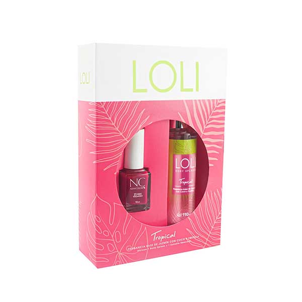 Loli Kit Tropical Body Splash+Esmalte
