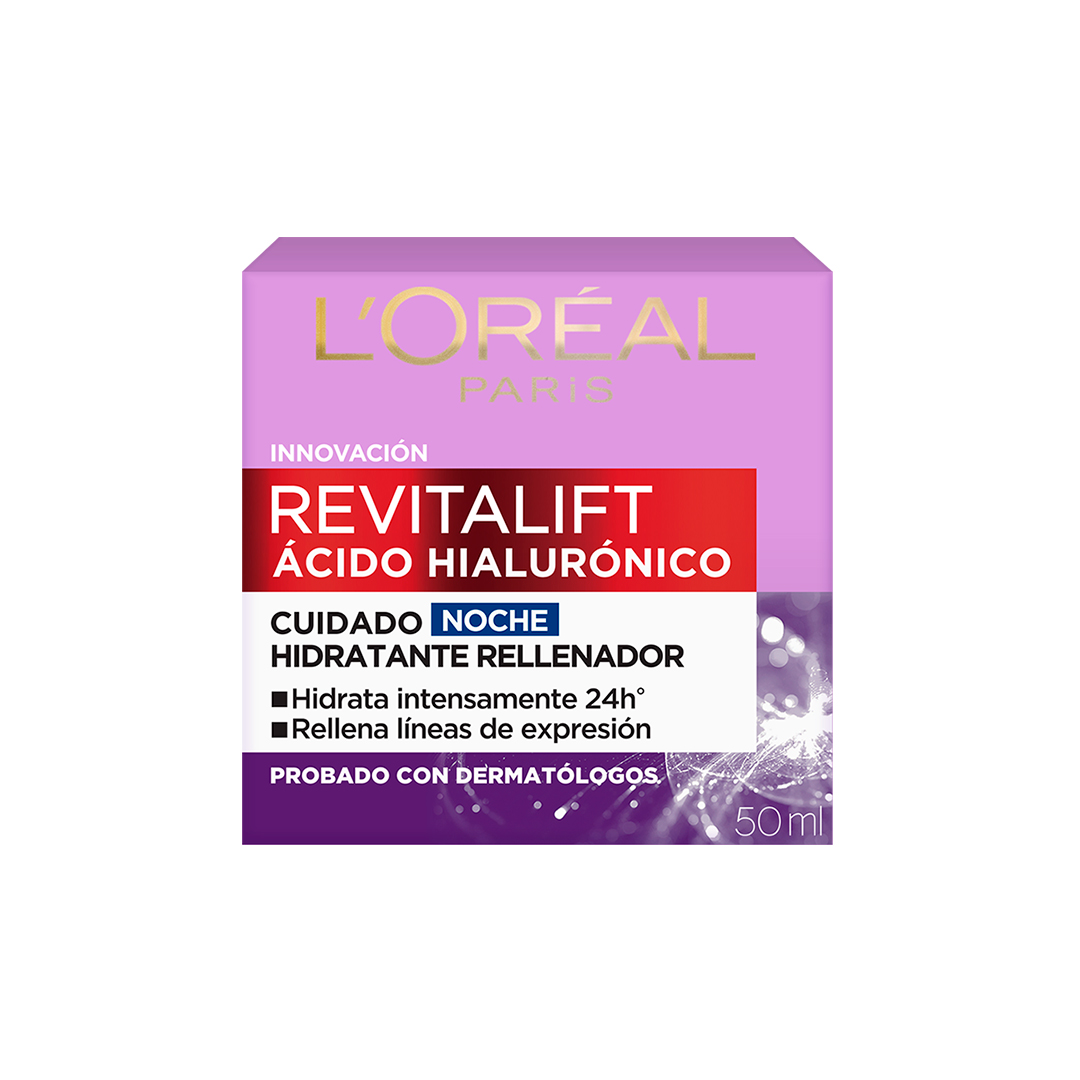 Revitalift Acido Hialur Cr Noche 50ml