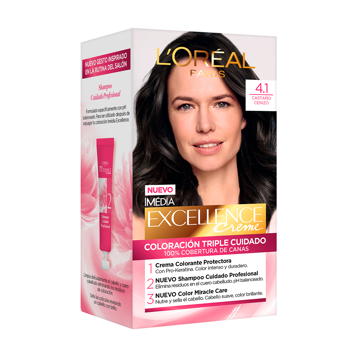Excellence Creme Tinte Kit 4.1