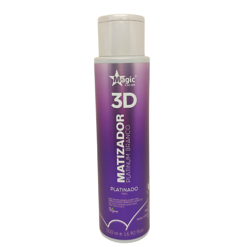 Magic 3d Matizador Efec Platinado 500ml