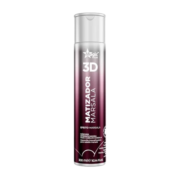 Magic 3d Matizador Efec Marsala 300ml