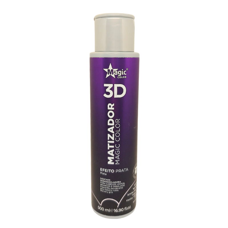 Magic 3d Matizador Efec Plata 500ml