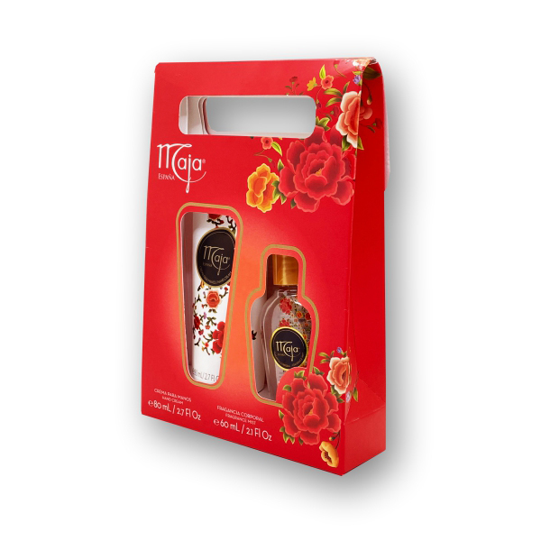 Maja Set Crema De Manos + Fragancia Rosa 80ml
