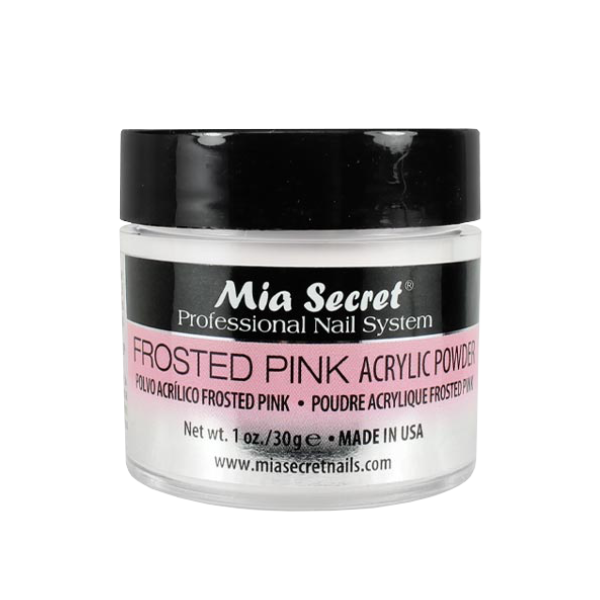 Mia Polvo Acrilico Frosted Pink 30g