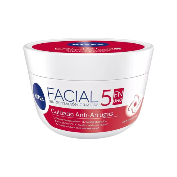 Nivea Cr Fac 5en1 Anti-Arrugas 100ml