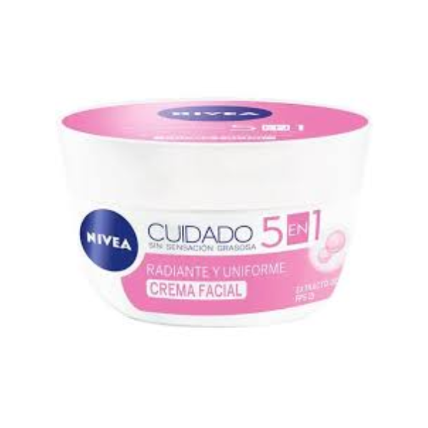 Nivea Cr Fac Cuidado 5en1 100ml
