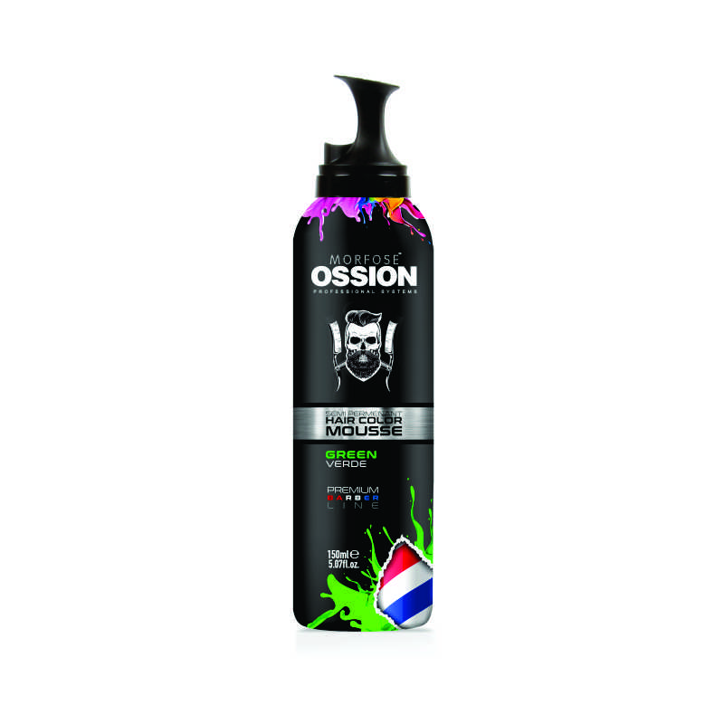 Ossion Mousse Color Green 150ml