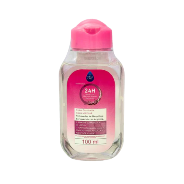 Real Care Agua Micelar Rosa 100ml.